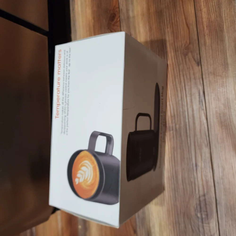 Smart Mug Warmer and Wireless Charger - Black